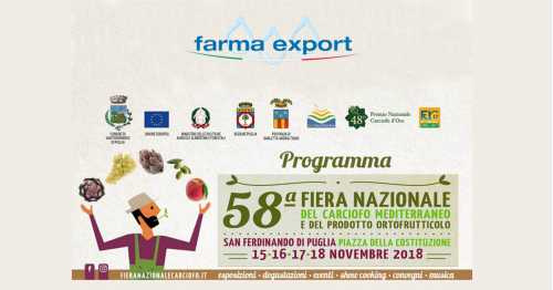 FARMA EXPORT ALLA 58a FIERA  DEL CARCIOFO