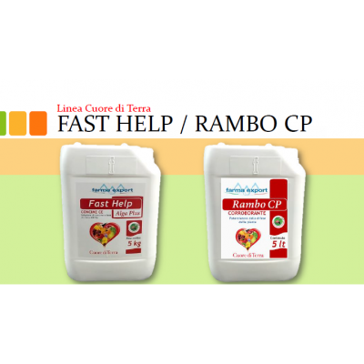FAST HELP e RAMBO CP due prodotti cuore di terra in grado di sviluppare velocemente una pianta